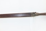 Antique HOLLIS & SHEATH British PERCUSSION Double Barrel 14 Gauge ShotgunCIVIL WAR Era SCATTER GUN By Prolific ISAAC HOLLIS - 13 of 21