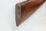 Antique HOLLIS & SHEATH British PERCUSSION Double Barrel 14 Gauge ShotgunCIVIL WAR Era SCATTER GUN By Prolific ISAAC HOLLIS - 20 of 21