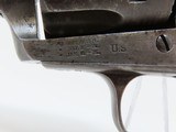 c1885 mfrd. LETTERED US CAVALRY Model COLT SINGLE ACTION ARMY Revolver SAA
Inspected by David F. Clark and Rinaldo A Carr; Kopec Letter - 8 of 25