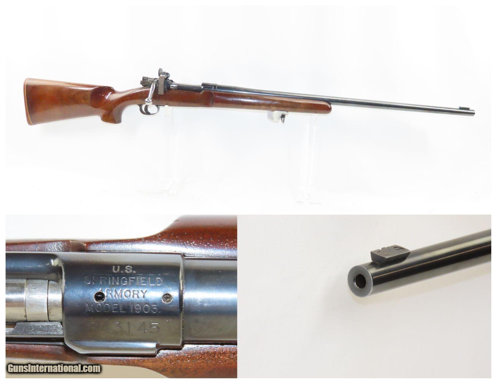 Custom TARGET Rifle from a SPRINGFIELD Model 1903 .30-06 C&R MILITARY ...