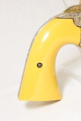 c1906 mfrd. COLT BISLEY Model SINGLE ACTION ARMY .41 Colt Revolver SAA Gold Engraved with Gilt Finish - 20 of 22