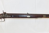 Antique H.D. ZIEGLER Half-Stock .42 Caliber Percussion American LONG RIFLEHUNTING/HOMESTEAD Long Rifle w/DOUBLE SET TRIGGERS - 6 of 13