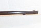 Antique H.D. ZIEGLER Half-Stock .42 Caliber Percussion American LONG RIFLEHUNTING/HOMESTEAD Long Rifle w/DOUBLE SET TRIGGERS - 7 of 13