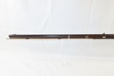 Antique H.D. ZIEGLER Half-Stock .42 Caliber Percussion American LONG RIFLEHUNTING/HOMESTEAD Long Rifle w/DOUBLE SET TRIGGERS - 12 of 13