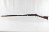 Antique H.D. ZIEGLER Half-Stock .42 Caliber Percussion American LONG RIFLEHUNTING/HOMESTEAD Long Rifle w/DOUBLE SET TRIGGERS - 9 of 13