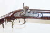 Antique H.D. ZIEGLER Half-Stock .42 Caliber Percussion American LONG RIFLEHUNTING/HOMESTEAD Long Rifle w/DOUBLE SET TRIGGERS - 5 of 13