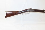 Antique H.D. ZIEGLER Half-Stock .42 Caliber Percussion American LONG RIFLEHUNTING/HOMESTEAD Long Rifle w/DOUBLE SET TRIGGERS - 3 of 13