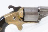 CIVIL WAR Era Antique Engraved MOORE’S PATENT .32 Cal. Teat-Fire Revolver
Front Loading Revolver That Circumvented S&W’s Patents - 20 of 21