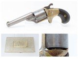 CIVIL WAR Era Antique Engraved MOORE’S PATENT .32 Cal. Teat-Fire Revolver
Front Loading Revolver That Circumvented S&W’s Patents - 1 of 21
