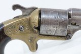 ENGRAVED Antique CIVIL WAR Era MOORE’S PATENT .32 Cal. Teat-Fire Revolver
Front Loading Revolver with NICE CYLINDER SCENE - 18 of 19