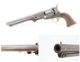 Pre-CIVIL WAR Era Antique COLT Model 1851 NAVY .36 Cal. PERCUSSION Revolver Manufactured in 1852