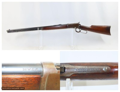 c1917 mfr WINCHESTER Model 1892 Lever Action .32-20 WCF REPEATING RIFLE C&R WORLD WAR I Era Lever Action Made in 1917