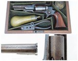 CASED Antique CIVIL WAR COLT Model 1855 “ROOT” Side-Hammer POCKET Revolver
First Year Production SIDE HAMMER w/ACCESSORIES - 1 of 22