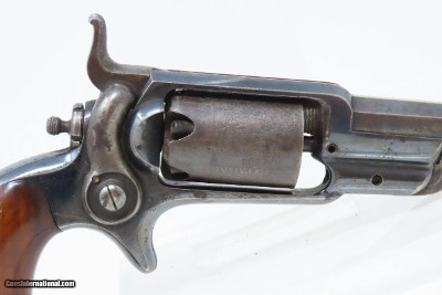 CASED Antique CIVIL WAR COLT Model 1855 “ROOT” Side-Hammer POCKET RevolverFirst Year Production SIDE HAMMER w/ACCESSORIES - Image 21 of 22