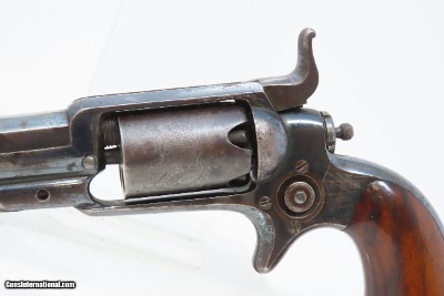 CASED Antique CIVIL WAR COLT Model 1855 “ROOT” Side-Hammer POCKET RevolverFirst Year Production SIDE HAMMER w/ACCESSORIES - Image 7 of 22