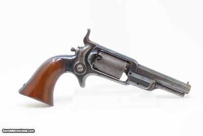 CASED Antique CIVIL WAR COLT Model 1855 “ROOT” Side-Hammer POCKET RevolverFirst Year Production SIDE HAMMER w/ACCESSORIES - Image 19 of 22