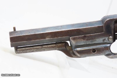 CASED Antique CIVIL WAR COLT Model 1855 “ROOT” Side-Hammer POCKET RevolverFirst Year Production SIDE HAMMER w/ACCESSORIES - Image 8 of 22