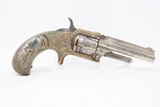 DeGRESS GRIPS, ENGRAVED Antique MARLIN XXX Standard 1872 .30 RF REVOLVER
Gilded Age Pocket Revolver Dressed to the 9s - 14 of 17
