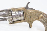 DeGRESS GRIPS, ENGRAVED Antique MARLIN XXX Standard 1872 .30 RF REVOLVER
Gilded Age Pocket Revolver Dressed to the 9s - 4 of 17