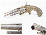 DeGRESS GRIPS, ENGRAVED Antique MARLIN XXX Standard 1872 .30 RF REVOLVER
Gilded Age Pocket Revolver Dressed to the 9s - 1 of 17