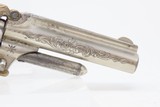 DeGRESS GRIPS, ENGRAVED Antique MARLIN XXX Standard 1872 .30 RF REVOLVER
Gilded Age Pocket Revolver Dressed to the 9s - 17 of 17