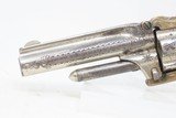 DeGRESS GRIPS, ENGRAVED Antique MARLIN XXX Standard 1872 .30 RF REVOLVER
Gilded Age Pocket Revolver Dressed to the 9s - 5 of 17