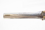 DeGRESS GRIPS, ENGRAVED Antique MARLIN XXX Standard 1872 .30 RF REVOLVER
Gilded Age Pocket Revolver Dressed to the 9s - 9 of 17