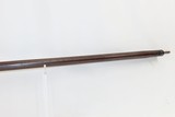Antique MID-19th CENTURY Full-Stock .44 Cal. Percussion American LONG RIFLE Kentucky Style HUNTING/HOMESTEAD Long Rifle - 11 of 17