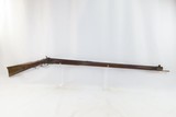 Antique MID-19th CENTURY Full-Stock .44 Cal. Percussion American LONG RIFLE Kentucky Style HUNTING/HOMESTEAD Long Rifle - 2 of 17