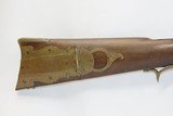 Antique MID-19th CENTURY Full-Stock .44 Cal. Percussion American LONG RIFLE Kentucky Style HUNTING/HOMESTEAD Long Rifle - 3 of 17