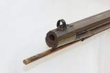 Antique MID-19th CENTURY Full-Stock .44 Cal. Percussion American LONG RIFLE Kentucky Style HUNTING/HOMESTEAD Long Rifle - 16 of 17