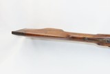 Antique MID-19th CENTURY Half-Stock .42 Cal. Percussion American LONG RIFLE Kentucky Style Long Rifle w/TRENTON Marked Lock - 9 of 17