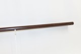 Antique MID-19th CENTURY Half-Stock .42 Cal. Percussion American LONG RIFLE Kentucky Style Long Rifle w/TRENTON Marked Lock - 11 of 17