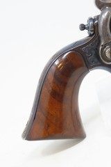 ENGRAVED Antique COLT’S Model 1855 ROOT Side-Hammer Revolver c1856 mfr Gold In Case with Accouterments - 18 of 21