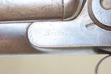 Antique BAKER GUN Co Double Barrel SxS HAMMER Shotgun Coach Length 12 Gauge By L.C. Smith “W.F. & Co” Marked - 8 of 22