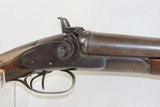 Antique BAKER GUN Co Double Barrel SxS HAMMER Shotgun Coach Length 12 Gauge By L.C. Smith “W.F. & Co” Marked - 20 of 22