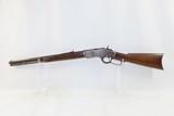 c1887 mfr Antique WINCHESTER Model 1873 .38-40 WCF Lever Action SHORT RIFLE With 20” Octagonal Barrel - 14 of 21