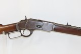 c1887 mfr Antique WINCHESTER Model 1873 .38-40 WCF Lever Action SHORT RIFLE With 20” Octagonal Barrel - 10 of 21