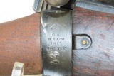 WORLD WAR I Era B.S.A. Short Magazine Lee-Enfield No. 1 Mk. III Rifle C&R
With GRENADIER STYLE Stock and TWO BAYONETS - 6 of 19