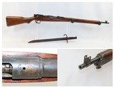 EMPIRE OF JAPAN World War II KOKURA Type 99 7.7mm Cal. C&R MILITARY RifleARISAKA Military Rifle w/BAYONET & SCABBARD - 1 of 18