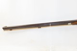 Antique S. GOLDEN Half Stock BACK ACTION AMERICAN Percussion Long Rifle
Mid-1800s HOMESTEAD/HUNTING Rifle w/GOLCHER LOCK - 17 of 19