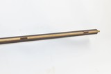 Antique S. GOLDEN Half Stock BACK ACTION AMERICAN Percussion Long Rifle
Mid-1800s HOMESTEAD/HUNTING Rifle w/GOLCHER LOCK - 9 of 19