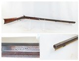 Antique M. YOCHEM Half Stock BACK ACTION AMERICAN Percussion Long Rifle
Mid-1800s HOMESTEAD/HUNTING Rifle - 1 of 18