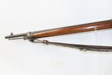 REMINGTON ARMS Rolling Block No. 5 Model 1897 7mm Mauser Caliber RIFLE C&R
Turn of the Century w/ SLING, BAYONET, & SCABBARD - 15 of 17