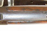 REMINGTON ARMS Rolling Block No. 5 Model 1897 7mm Mauser Caliber RIFLE C&R
Turn of the Century w/ SLING, BAYONET, & SCABBARD - 8 of 17