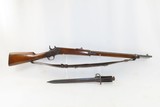 REMINGTON ARMS Rolling Block No. 5 Model 1897 7mm Mauser Caliber RIFLE C&R
Turn of the Century w/ SLING, BAYONET, & SCABBARD - 2 of 17