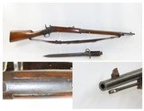 REMINGTON ARMS Rolling Block No. 5 Model 1897 7mm Mauser Caliber RIFLE C&R
Turn of the Century w/ SLING, BAYONET, & SCABBARD - 1 of 17