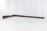 Antique BOWN & TETLEY Full-Stock .36 Caliber Percussion American LONG RIFLE PENNSYLVANIA Smoothbore HUNTING/HOMESTEAD Long Rifle - 2 of 20
