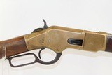 Antique Winchester YELLOWBOY Model 1866 .44 Musket Lever Action Musket Made in 1876 - 5 of 14