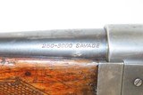 1919 Manufactured SAVAGE ARMS Model 1899 .250 Savage Cal. TAKEDOWN Rifle C&R WORLD War I Era Lever Action Hunting Rifle - 7 of 20